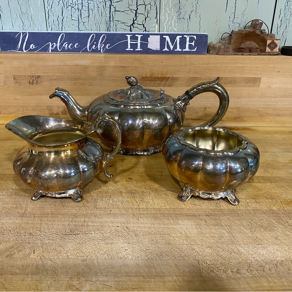 Elegant Silver Tea Set - Community Silver Co.
